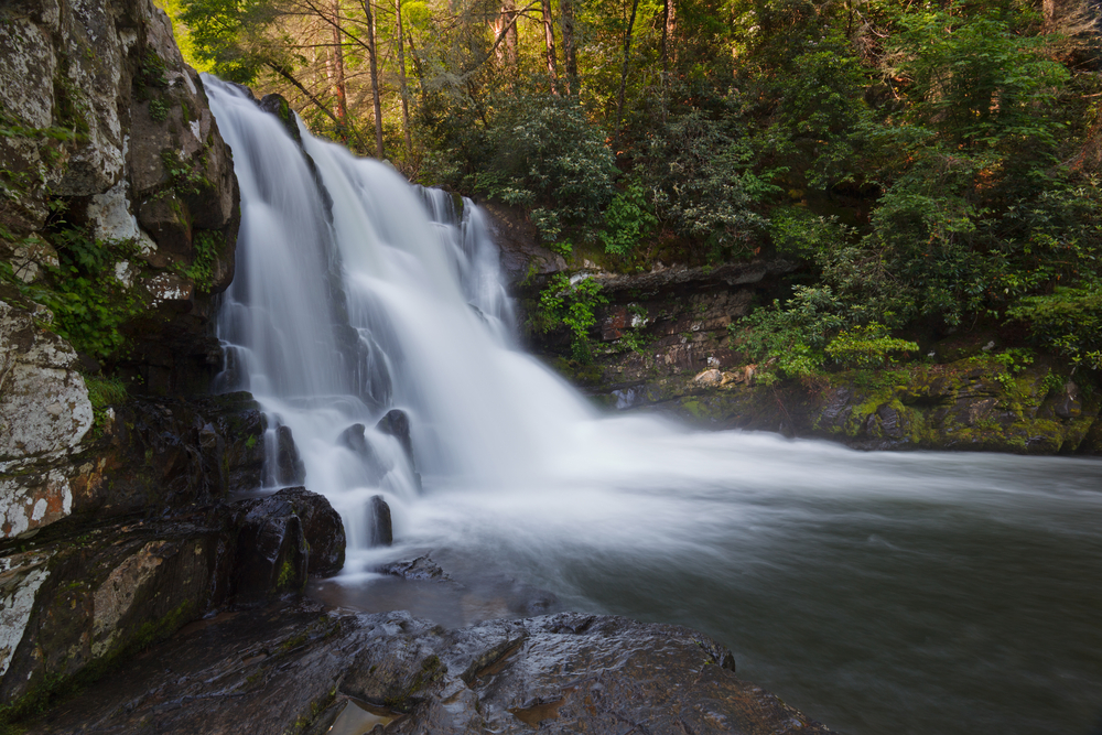 Stunning photo of Abrams Falls in Cades Cove.