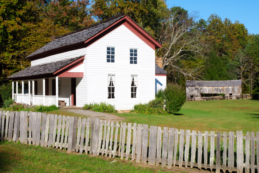 Cable Mill farmhouse