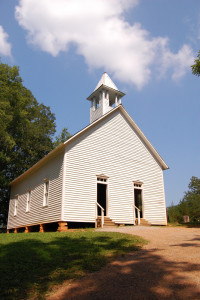 Church on Cades Cove Map