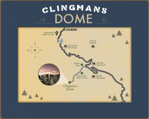 Clingmans Dome Map